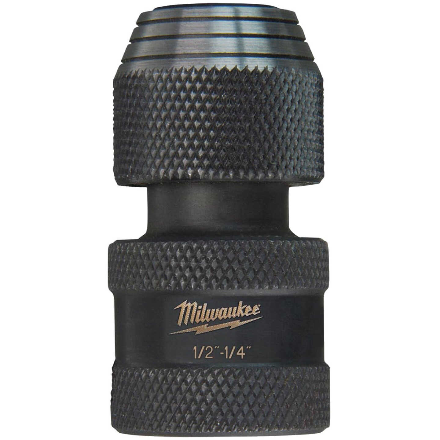 Milwaukee SHOCKWAVE 1/2 In. Square to 1/4 In. Socket Adapter Image 1