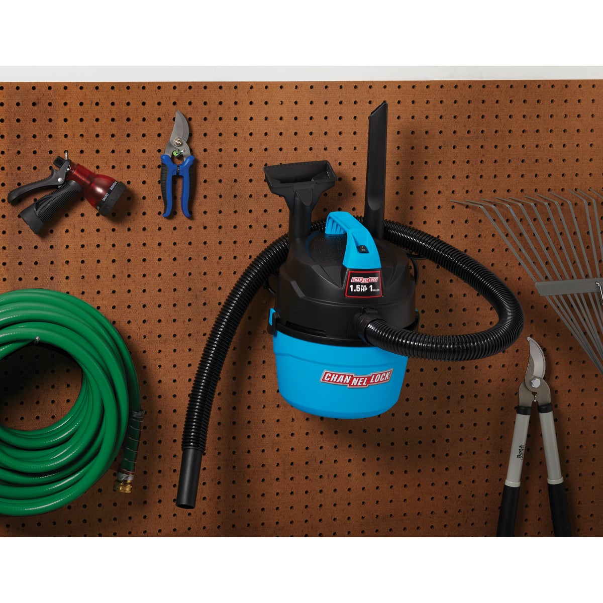 Channellock Micro 1 Gal. 1.5-Peak HP Wet/Dry Vacuum Image 4