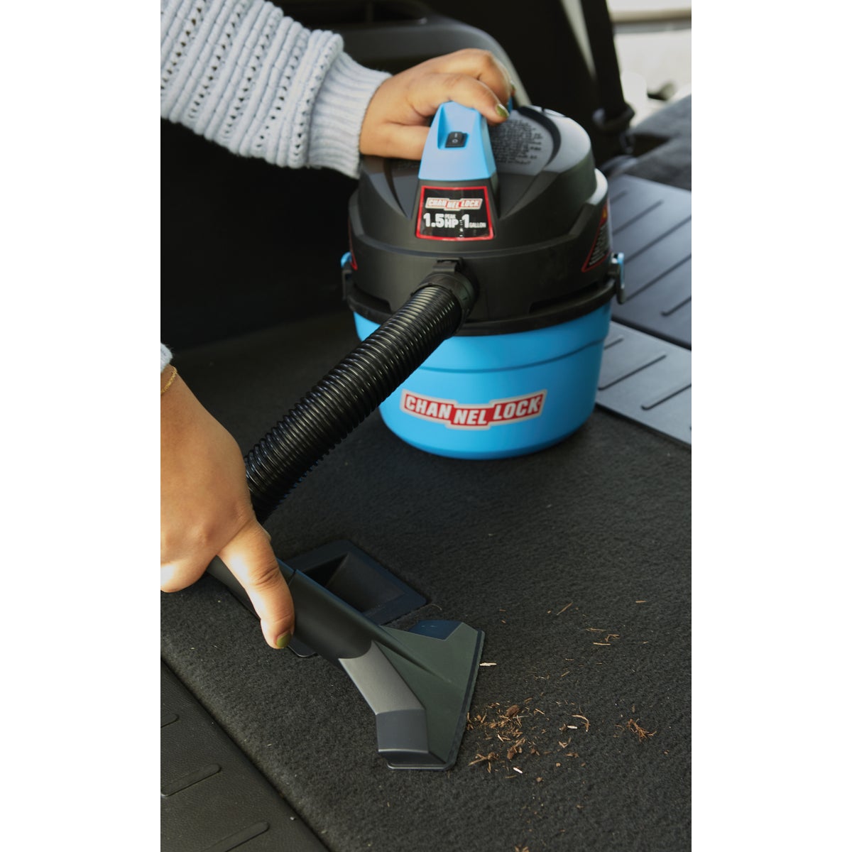 Channellock Micro 1 Gal. 1.5-Peak HP Wet/Dry Vacuum Image 5