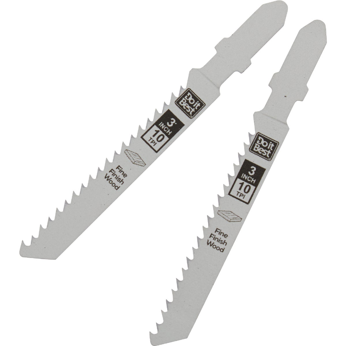 Do it Best T-Shank 3 In. 10 TPI Fine Finish Wood Jigsaw Blade (2-Pack) Image 2