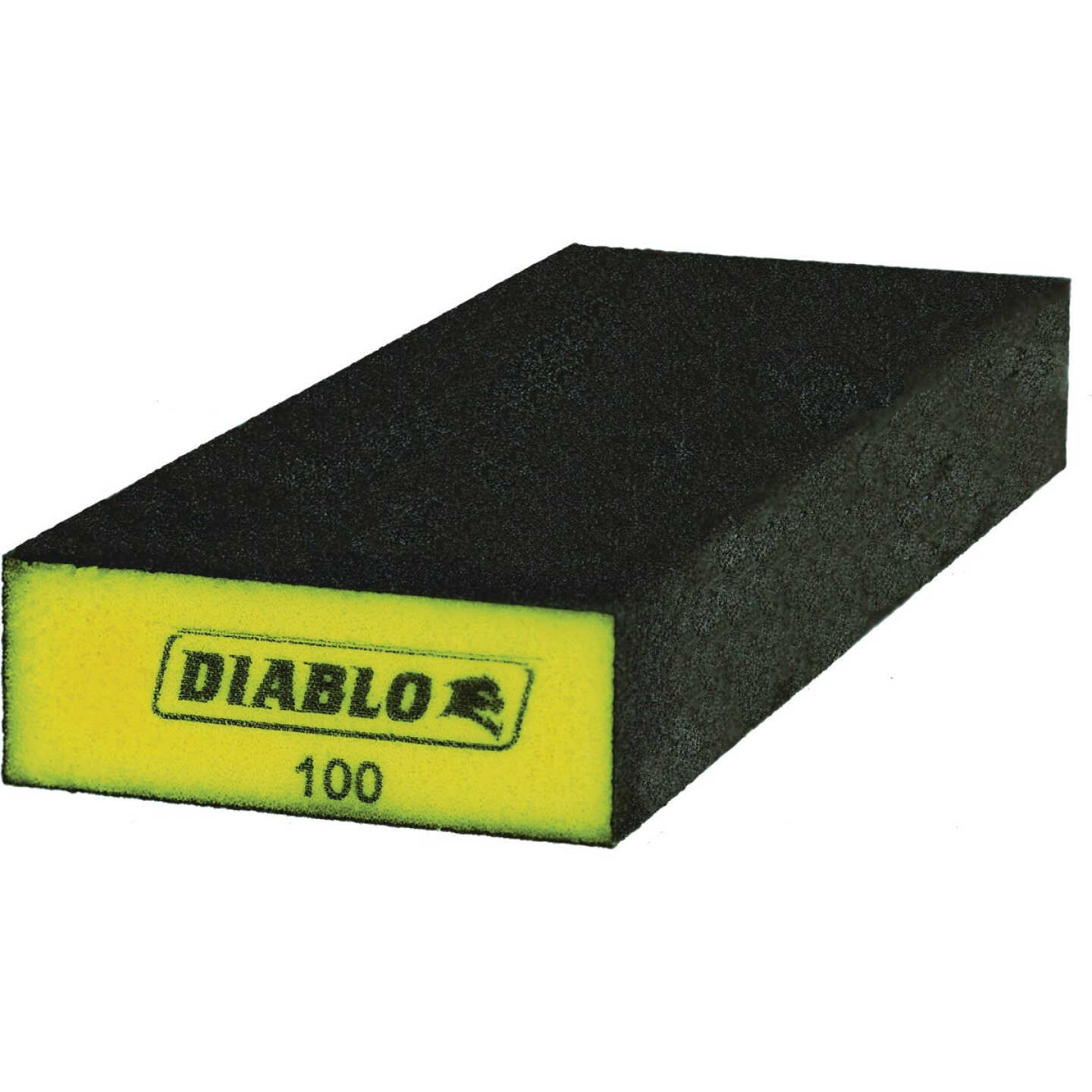 Diablo 3 In. x 8 In. x 1 In. 100-Grit (Fine) Extended Flat Edge Sanding Sponge Image 1
