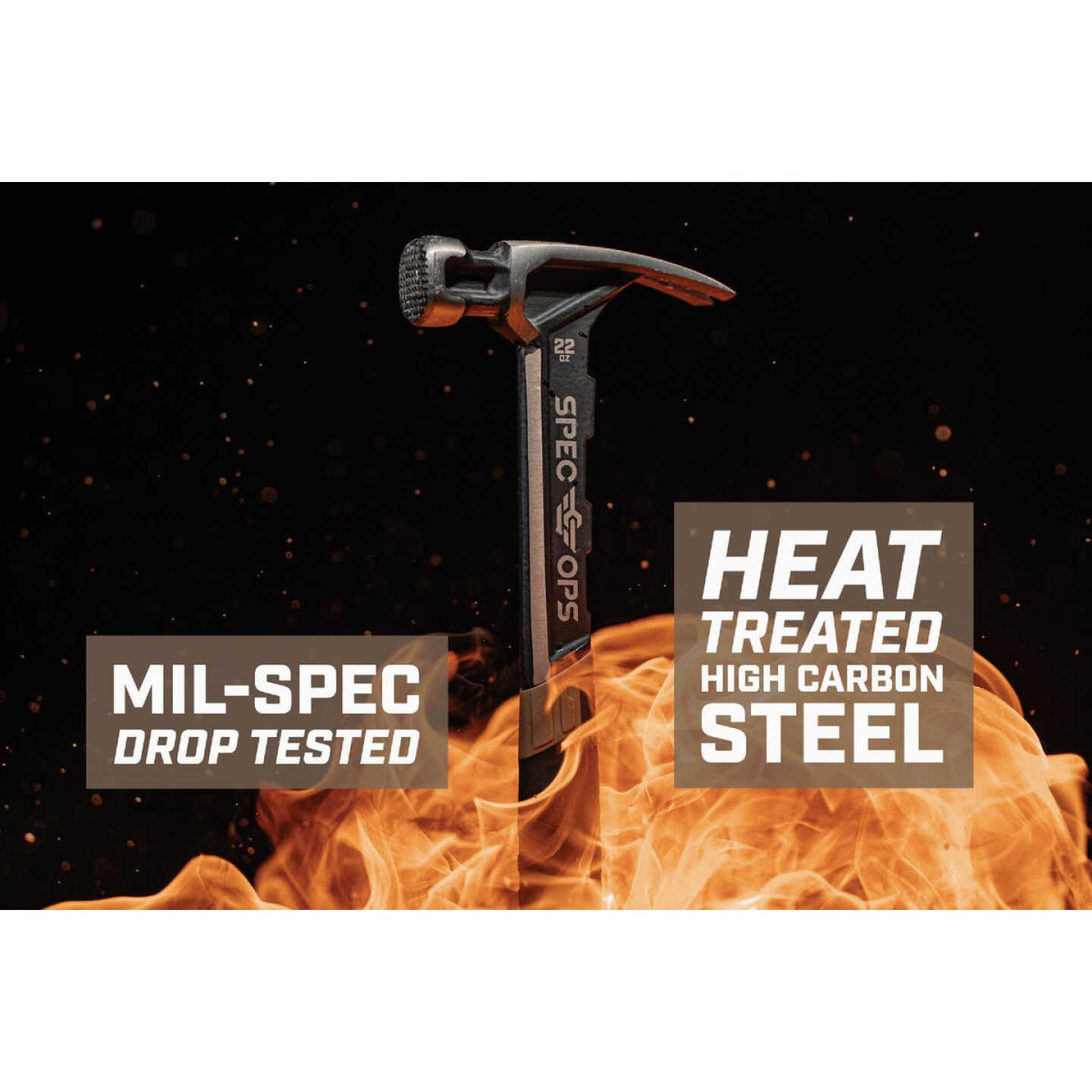 Spec Ops 22 Oz. Milled-Face Rip Claw Framing Hammer Image 5