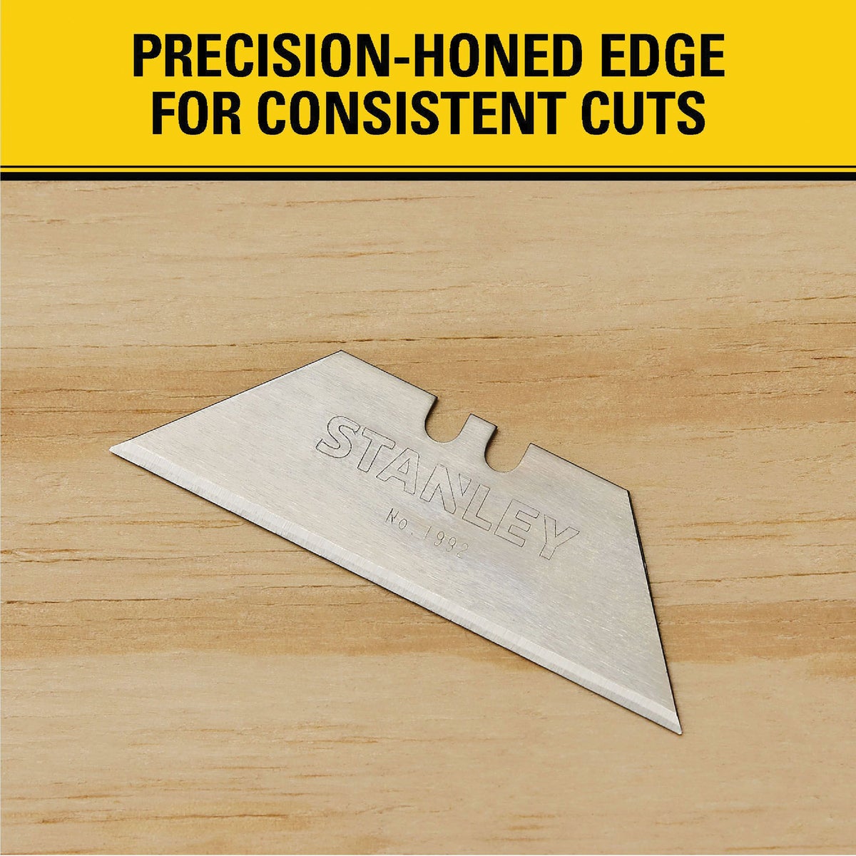 Stanley 2-Point Heavy-Duty 2-7/16 In. Utility Knife Blade (50-Pack) Image 3