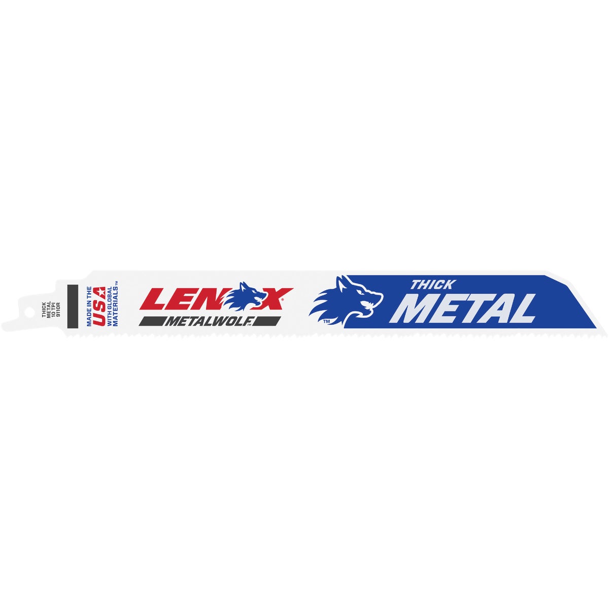 Lenox METALWOLF WAVE EDGE 9 In. 10 TPI Medium Metal Reciprocating Saw Blade (2-Pack) Image 5