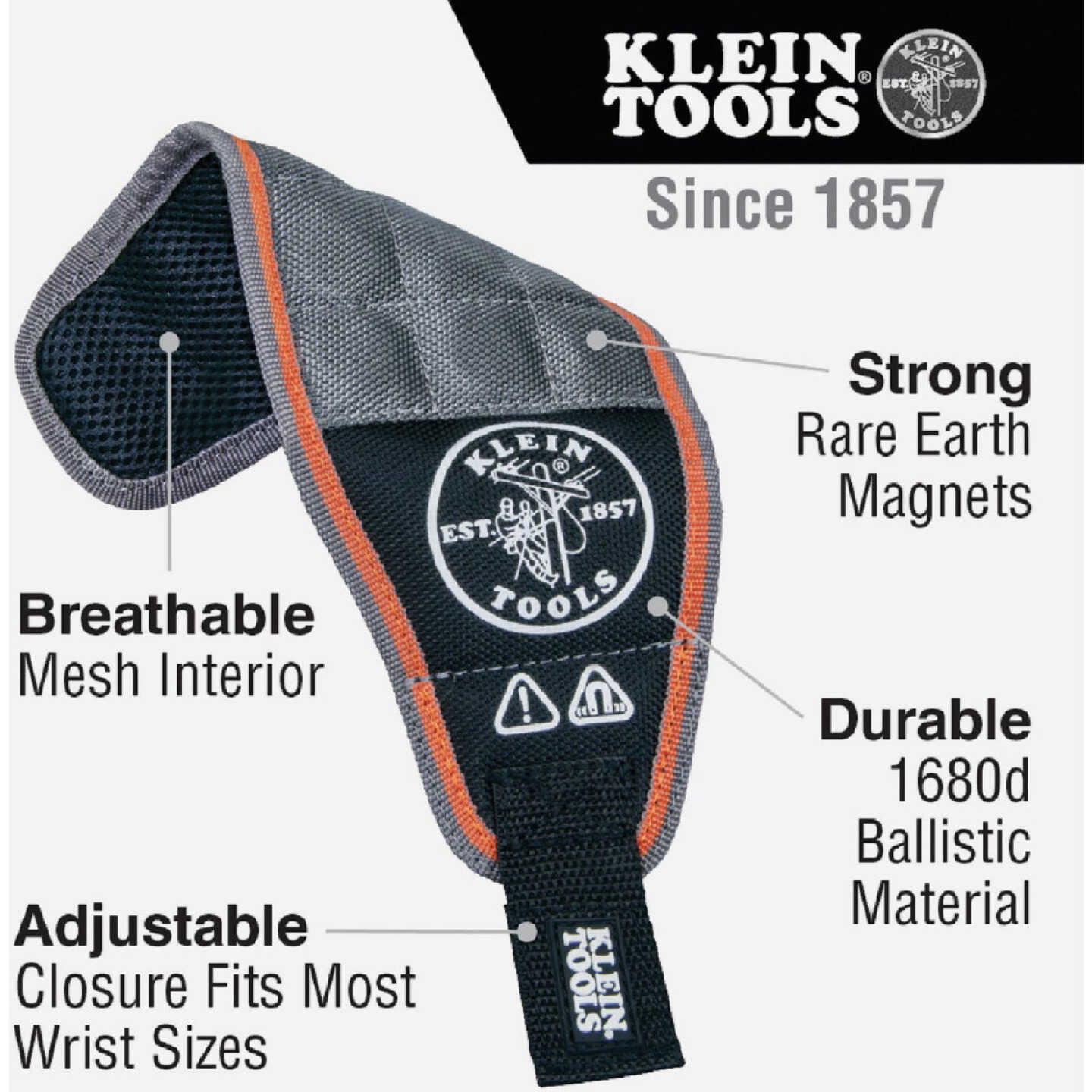 Klein Tradesman Pro Magnetic Wristband Image 2