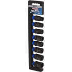 Channellock Metric 1/2 In. Drive 6-Point Shallow Impact Driver Set (8-Piece) Image 4