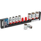 Channellock Standard 1/2 In. Drive 12-Point Shallow Socket Set (9-Piece) Image 7