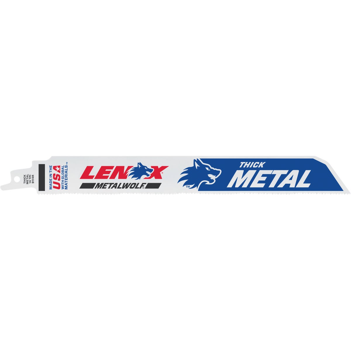 Lenox METALWOLF WAVE EDGE 9 In. 14 TPI Medium Metal Reciprocating Saw Blade (2-Pack) Image 5