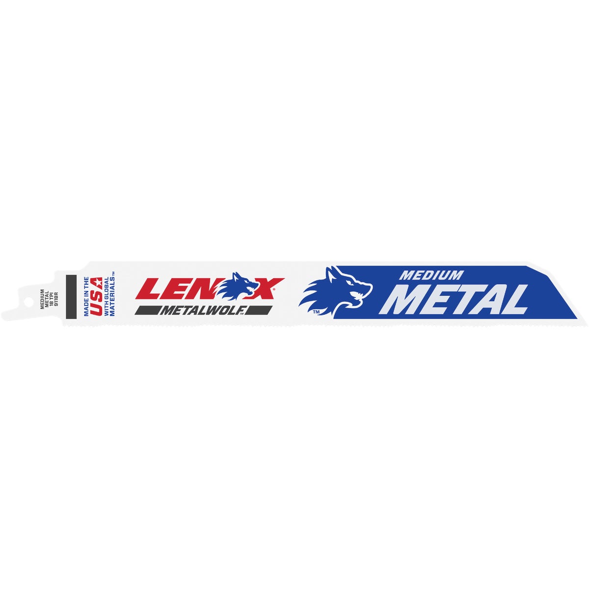 Lenox METALWOLF WAVE EDGE 9 In. 18 TPI Medium Metal Reciprocating Saw Blade (2-Pack) Image 5
