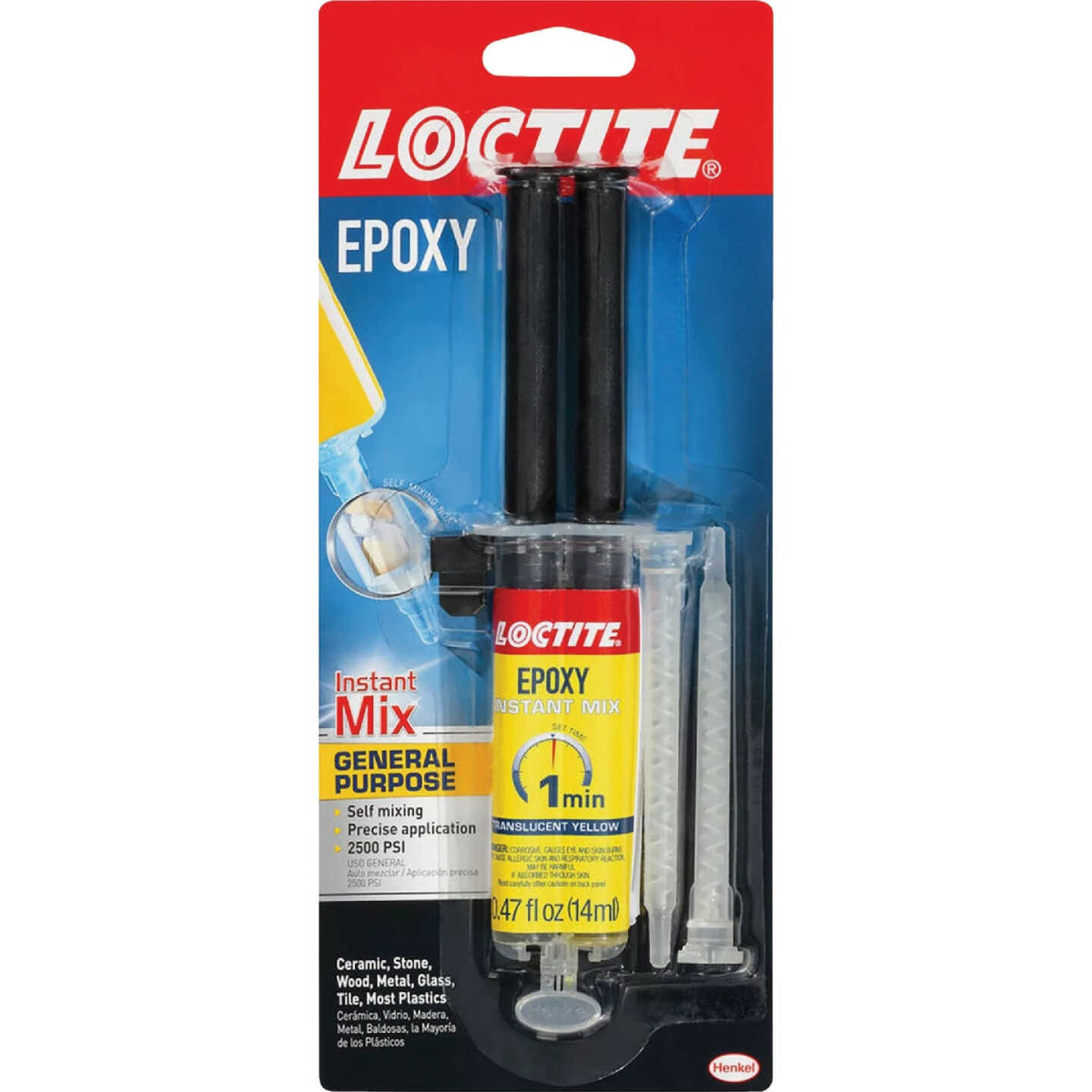 LOCTITE 0.47 Oz. Instant Mix 1-Minute Epoxy Image 1