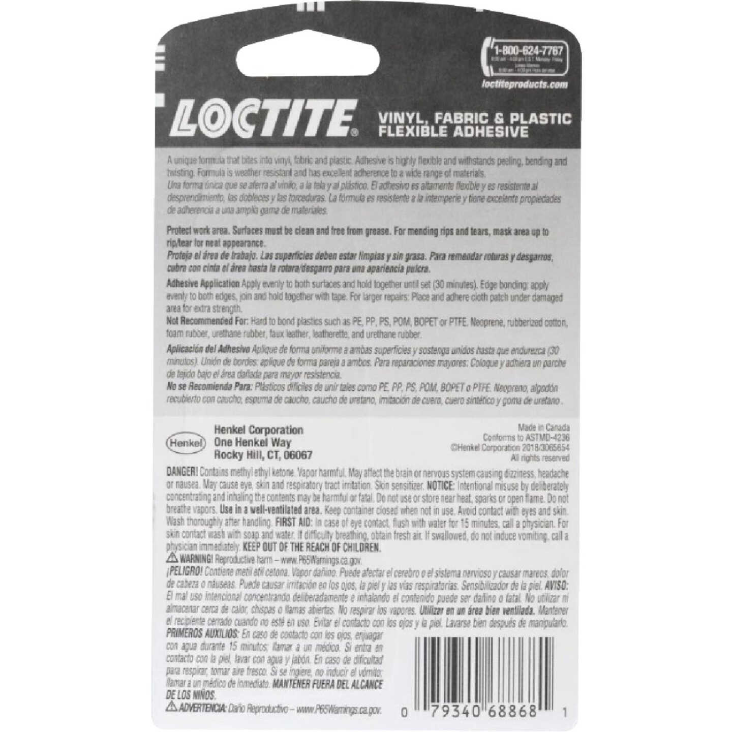 LOCTITE 1 Oz. Clear Vinyl, Fabric, & Plastic Flexible Repair Adhesive Image 6