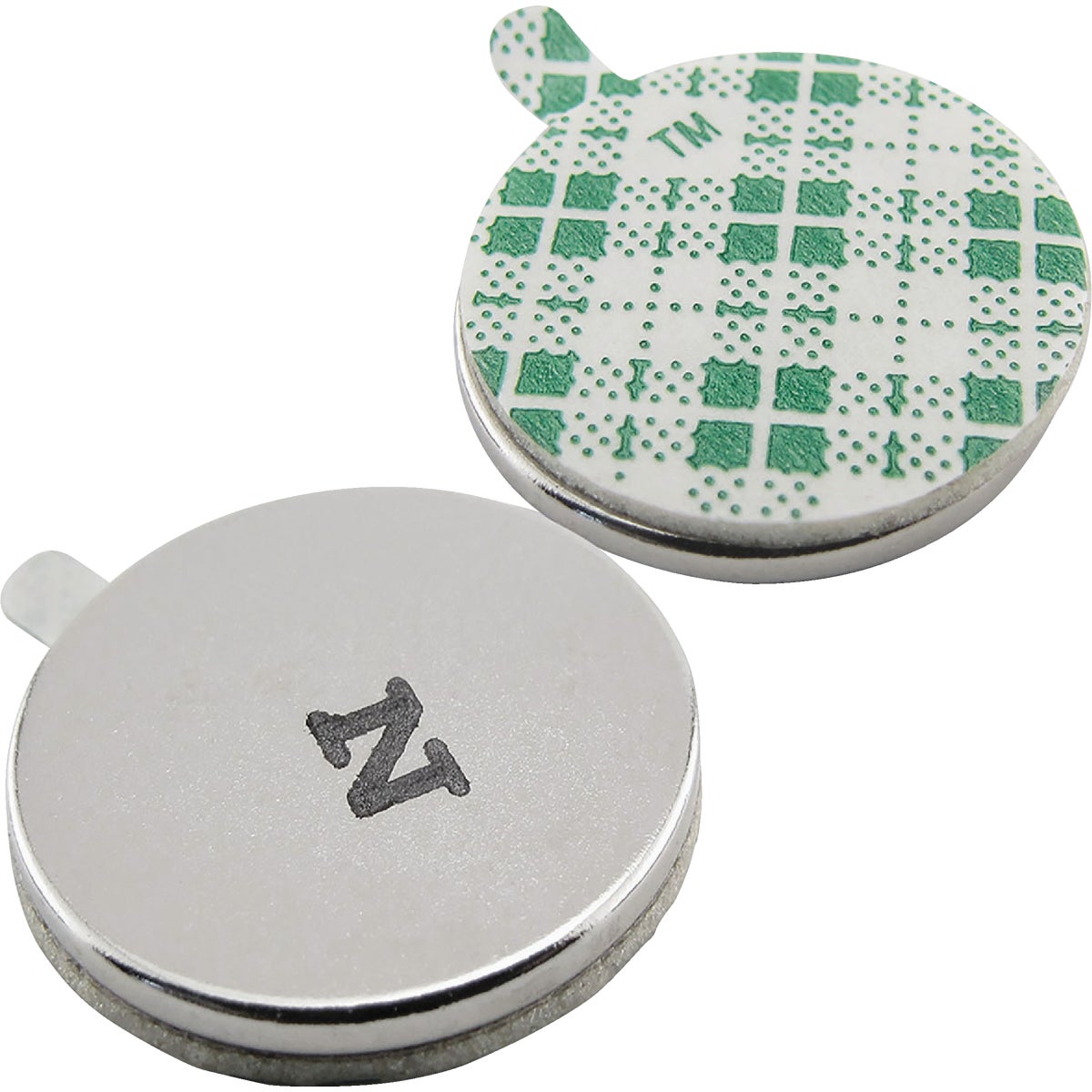 MagnetSource 3.91 Lb. Capacity Neodymium Disc Magnet with Adhesive (5-Pack) Image 5