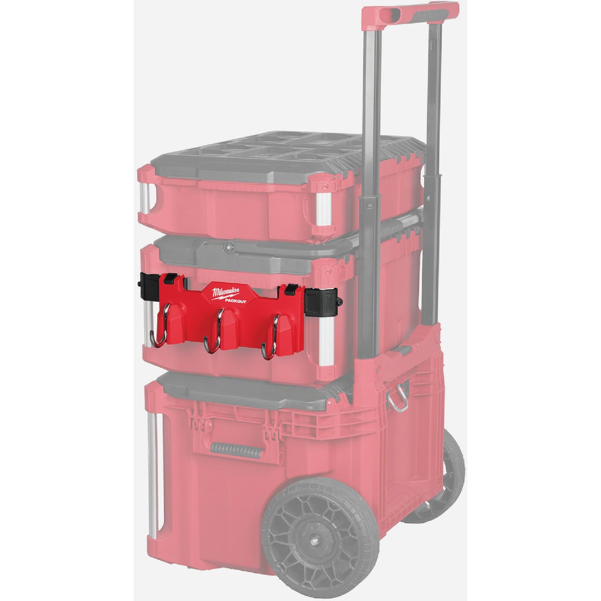 Milwaukee PACKOUT Tool Box 3-Hook Attachment Image 9