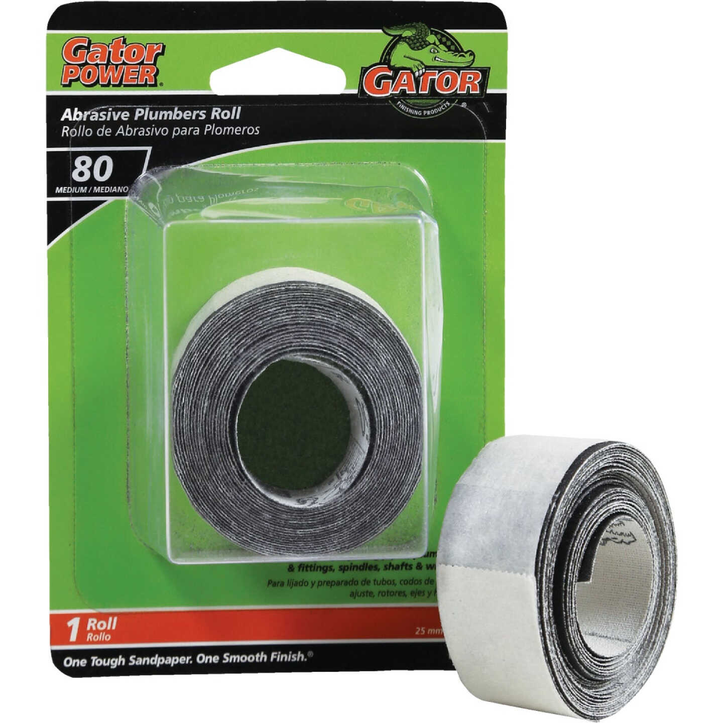 Gator Blade 1 In. x 10 Ft. 80-Grit Plumber's Abrasive Sand Cloth Image 1