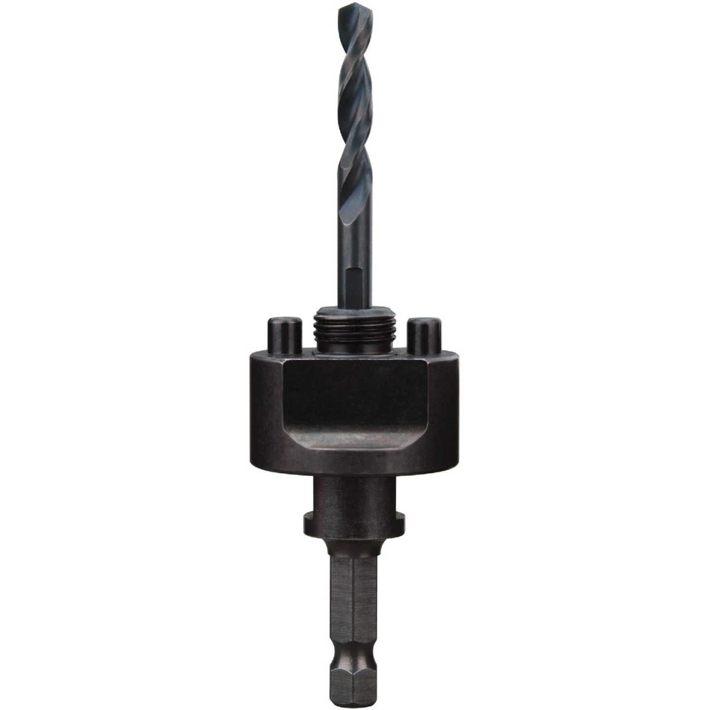 Milwaukee 3/8 In. Hex Quick Change Hole Saw Mandrel Fits Hole Saws 1-1/4 In. and Larger Image 1