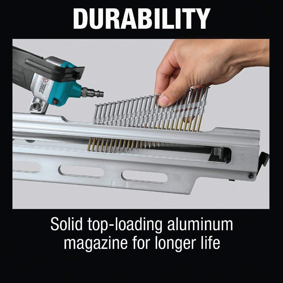 Makita 21 Degree 3-1/2 In. Plastic Collated Framing Nailer Image 10