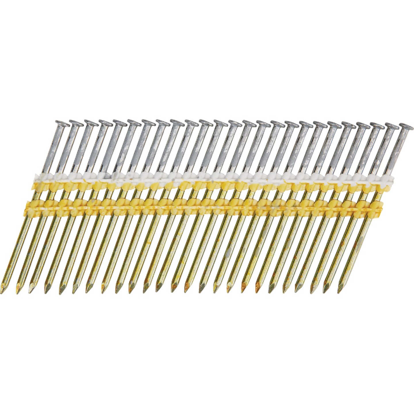 Pro-Fit 3 In. x 0.131 In. 21 Degree Plastic Strip Smooth Shank Round Head Hot Dipped Galvanized Framing Stick Nails (2000 Ct.) Image 1