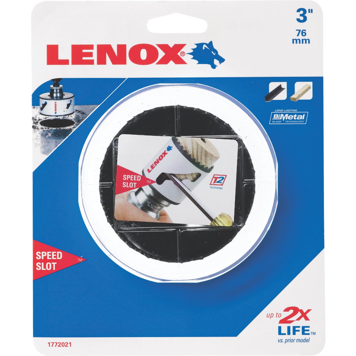 Lenox Speed Slot 3 In. Bi-Metal Hole Saw Image 2
