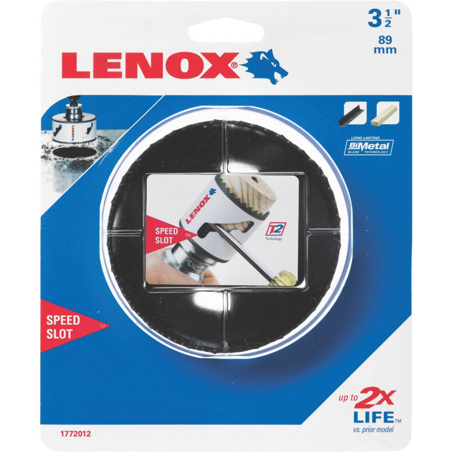 Lenox Speed Slot 3-1/2 In. Bi-Metal Hole Saw Image 2