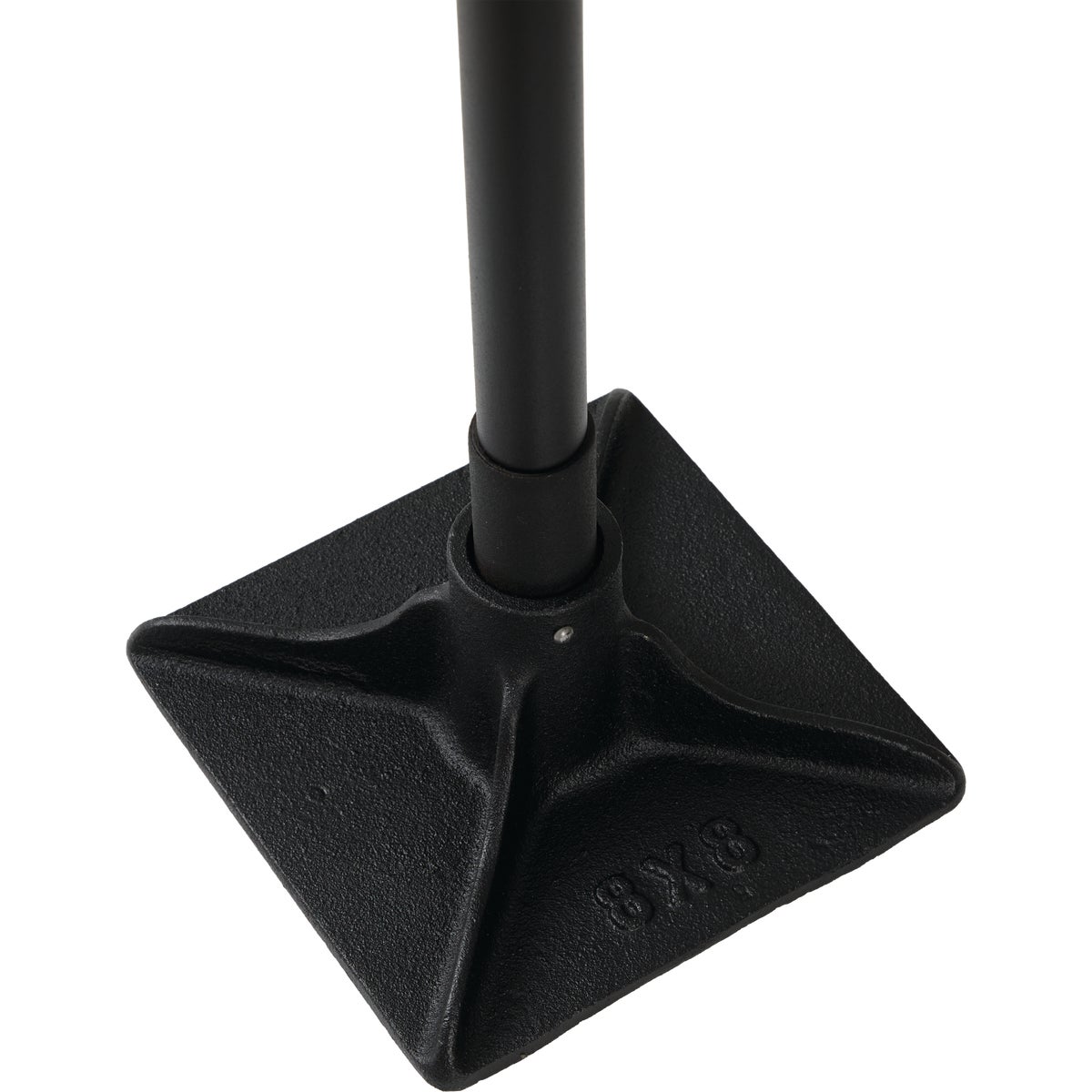 Do it Best 8 In. x 8 In. Tamper with 48 In. Steel Handle Image 2