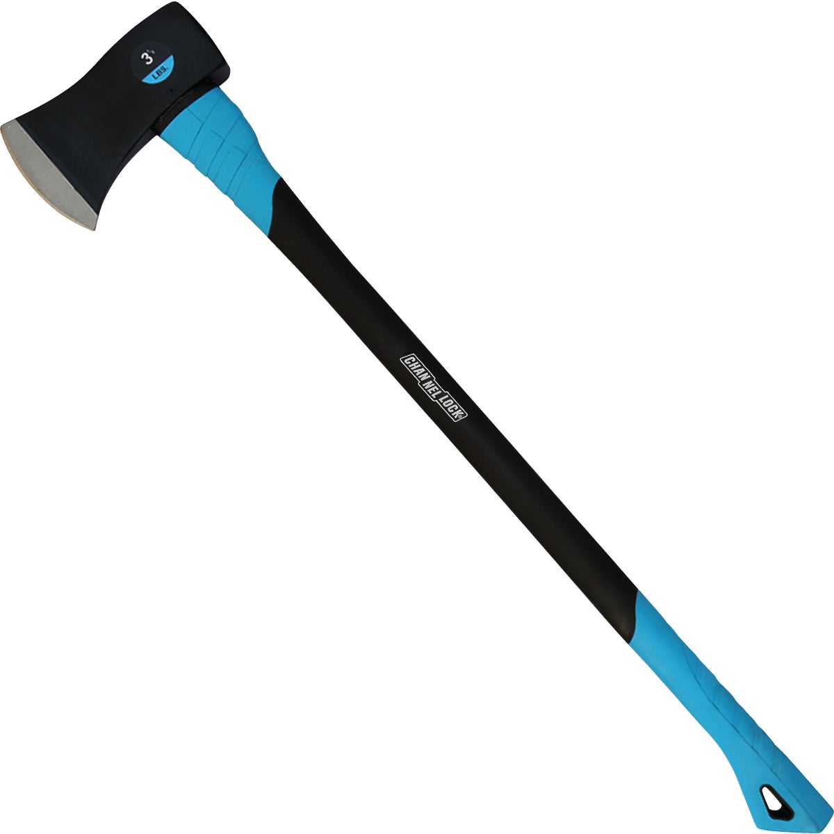 Channellock Single Bit Axe with 36 In. Fiberglass Handle Image 4