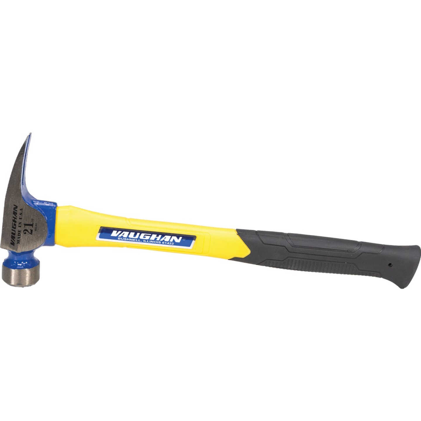 Vaughan California 21 Oz. Milled-Face Framing Hammer with Fiberglass Handle Image 1