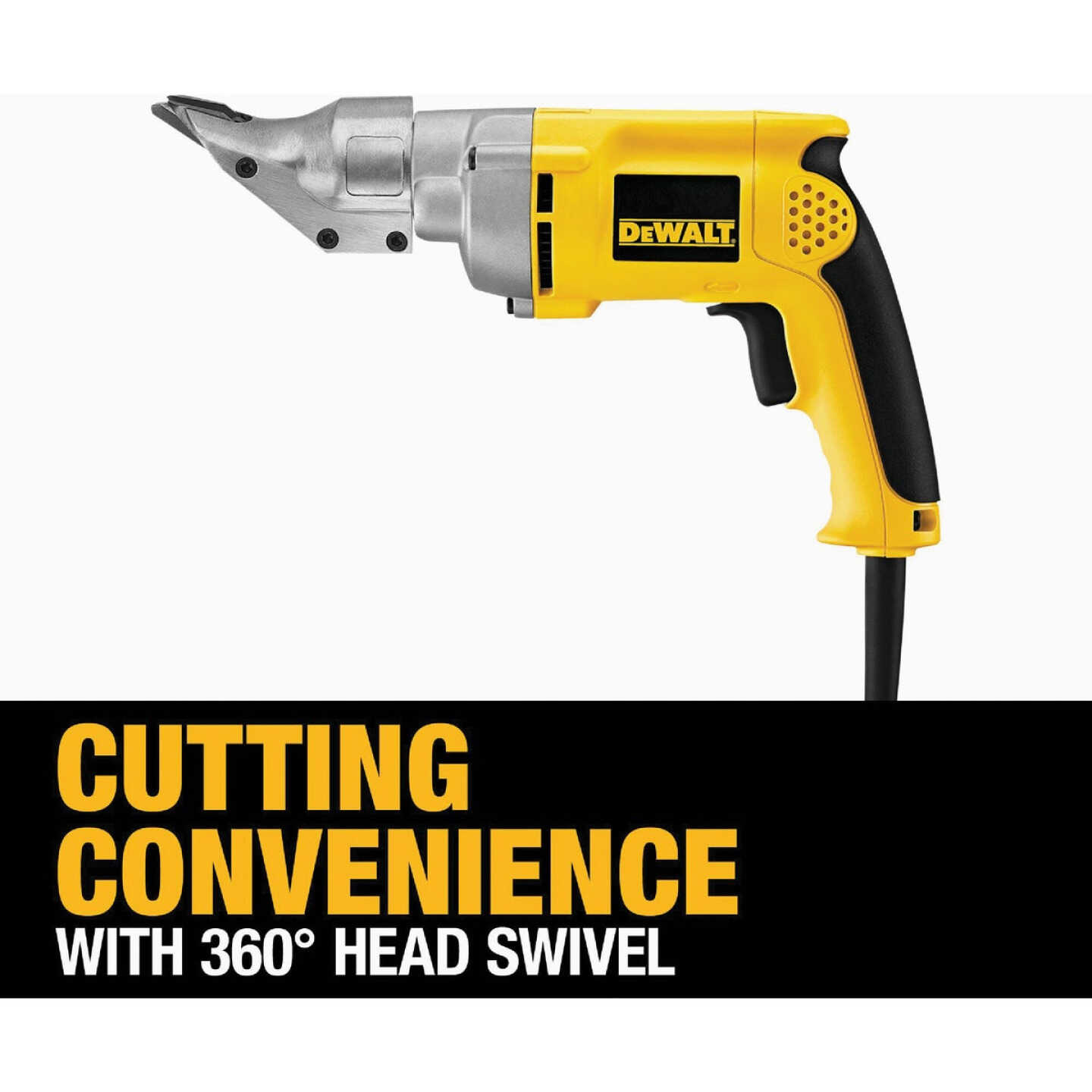 DEWALT 18-Gauge 5-Amp Swivel Head Shear Image 3