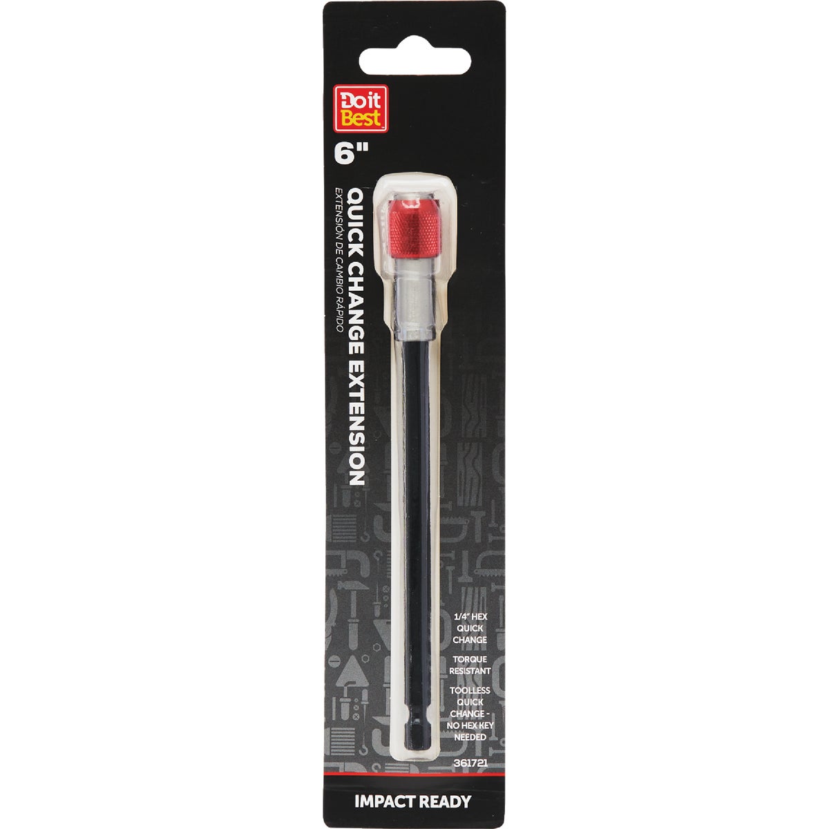 Do it Best 6 In. Impact Duty Quick Change Bit Extension