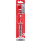 Milwaukee SHOCKWAVE 1/4 In. x 6 In. Impact Duty Masonry Carbide Hammer Drill Bit (5-Pack) Image 1