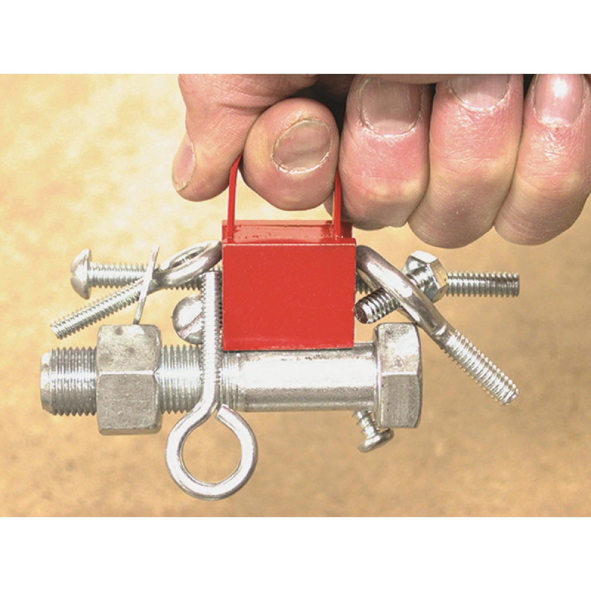 Master Magnetics 1-1/16 in. 3/4 in. 1 in. Handle Magnet Image 2