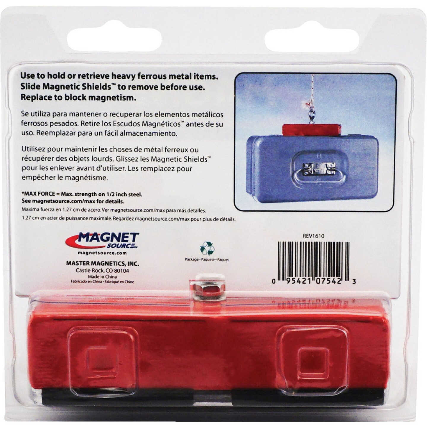 Master Magnetics 5 in. 150 Lb. Heavy Duty Retrieving Magnet Image 8
