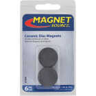 Master Magnetics Ceramic 1 in. Magnetic Discs (6-Pack) Image 5