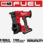 Milwaukee M18 FUEL Brushless Cordless Coil Roofing Nailer Kit with 3.0 Ah Battery & Charger Image 3