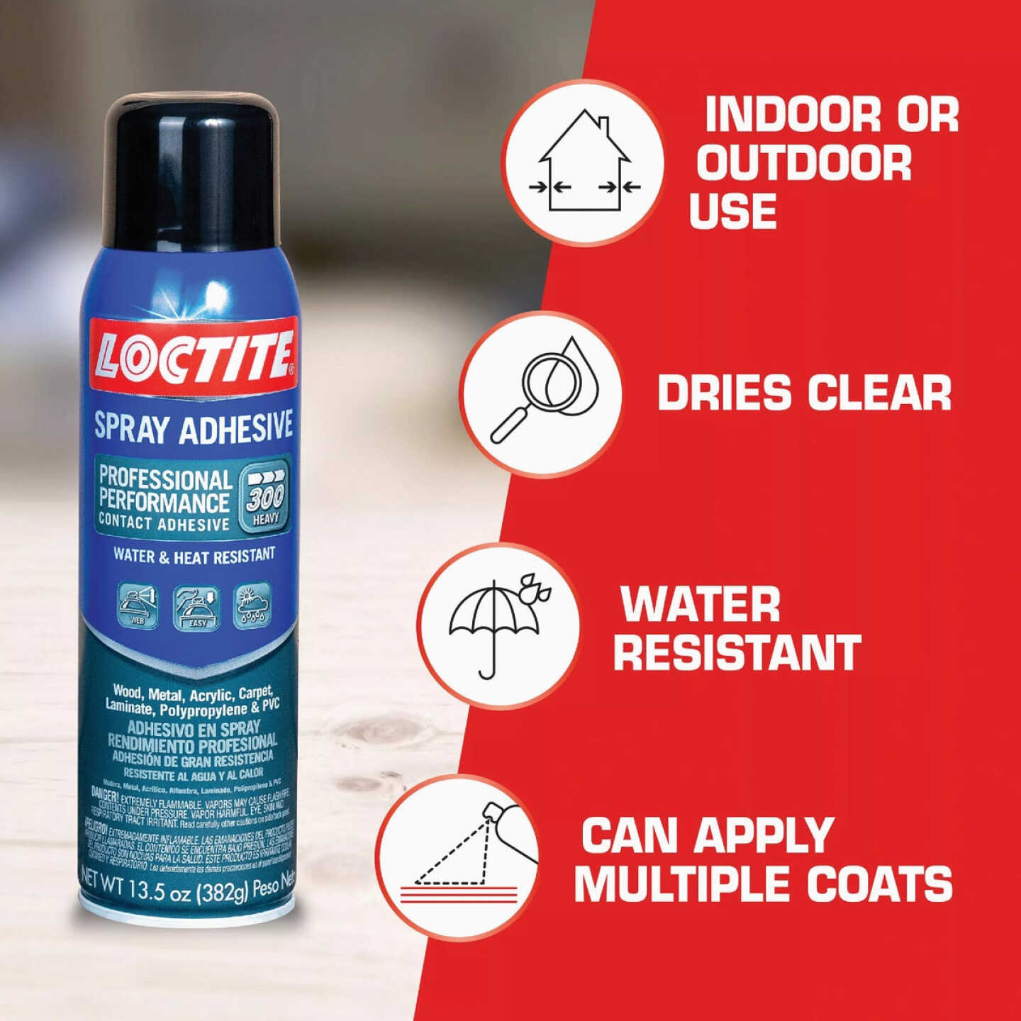 LOCTITE 13-1/2 Oz. Professional Performance Spray Adhesive Image 4