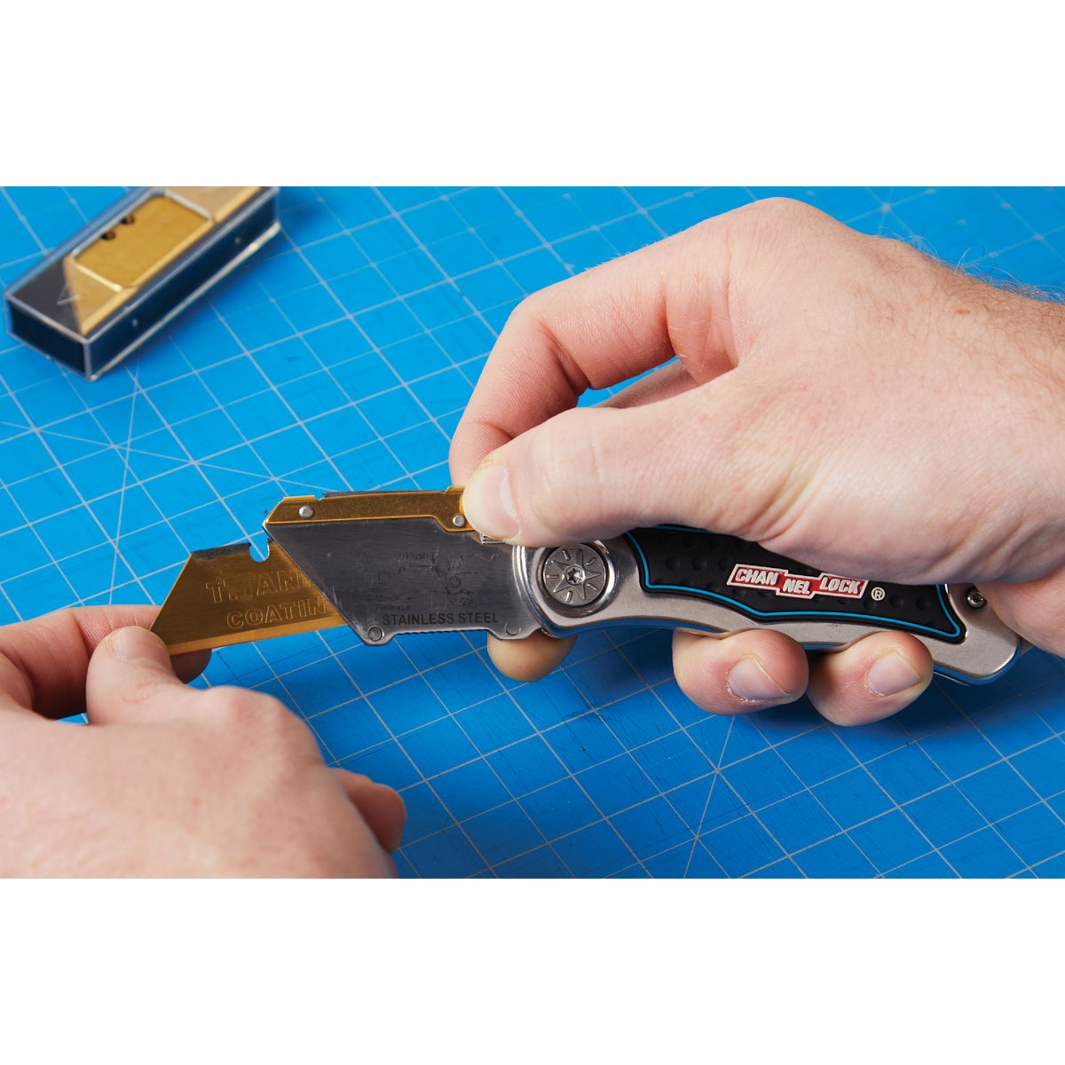 Channellock Lockback Fixed Folding Utility Knife Image 13
