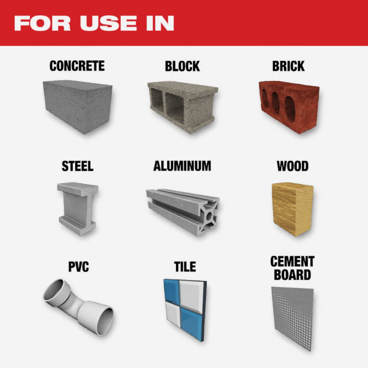 Milwaukee SHOCKWAVE 3/8 In. x 12 In. Impact Duty Carbide Multi-Material Hex Shank Drill Bit Image 3