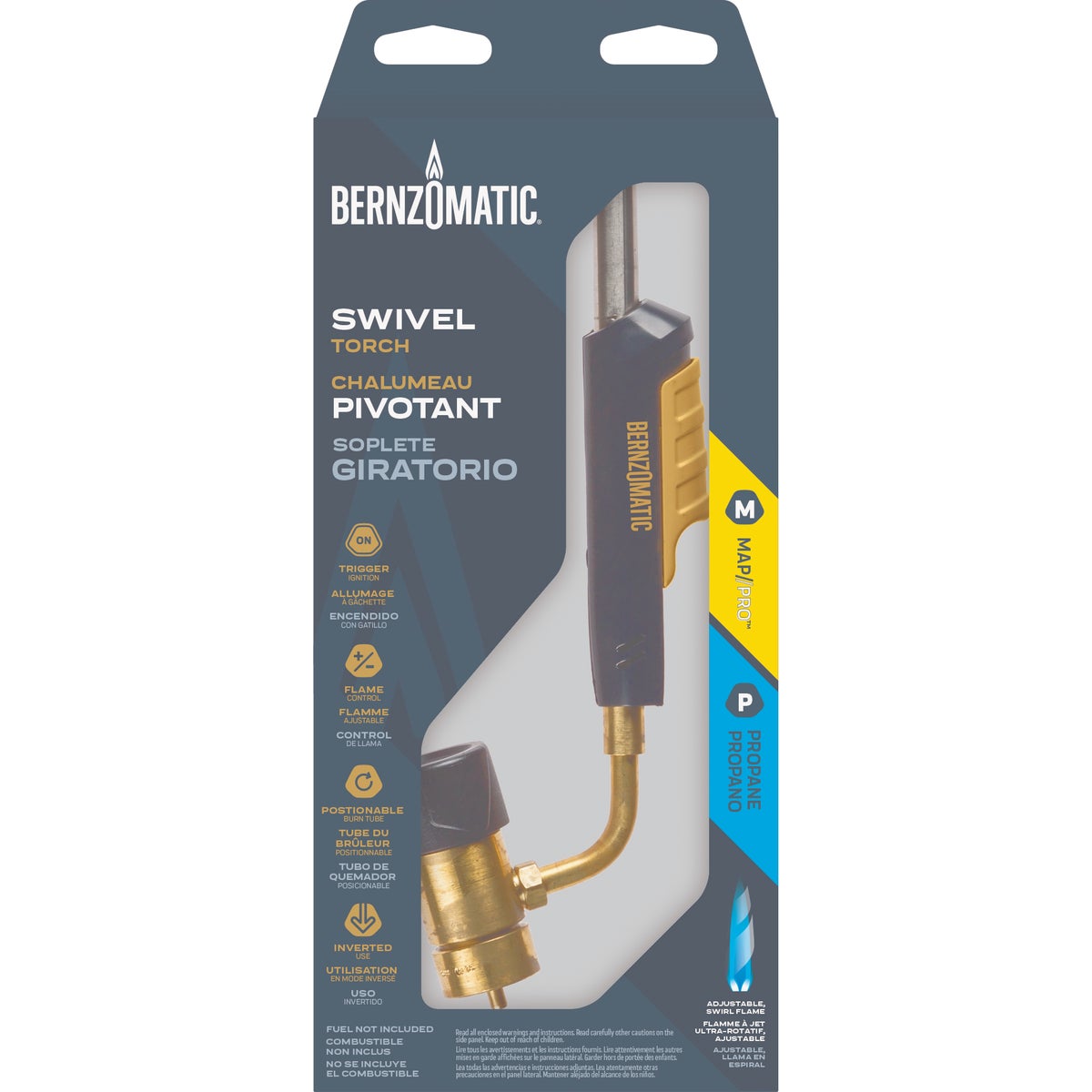 Bernzomatic Swivel Torch Head Image 2