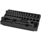 Milwaukee 32-Piece 3/8 In. Drive Metric PACKOUT Tray Ratchet & Socket Holder Image 1