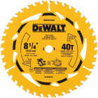 DEWALT 8-1/4 In. 40-Tooth Circular Saw Blade Image 1