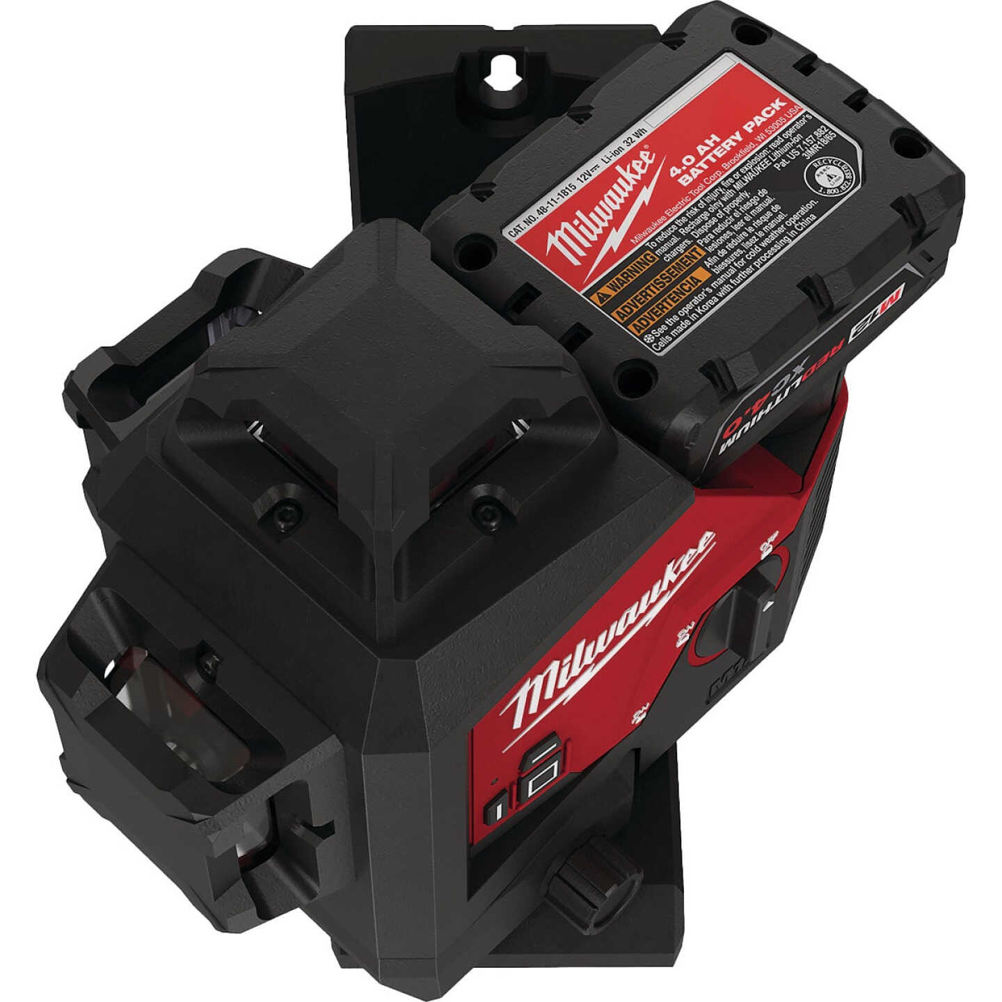 Milwaukee M12 Green 360-Degree 3-Plane Laser Kit Image 7