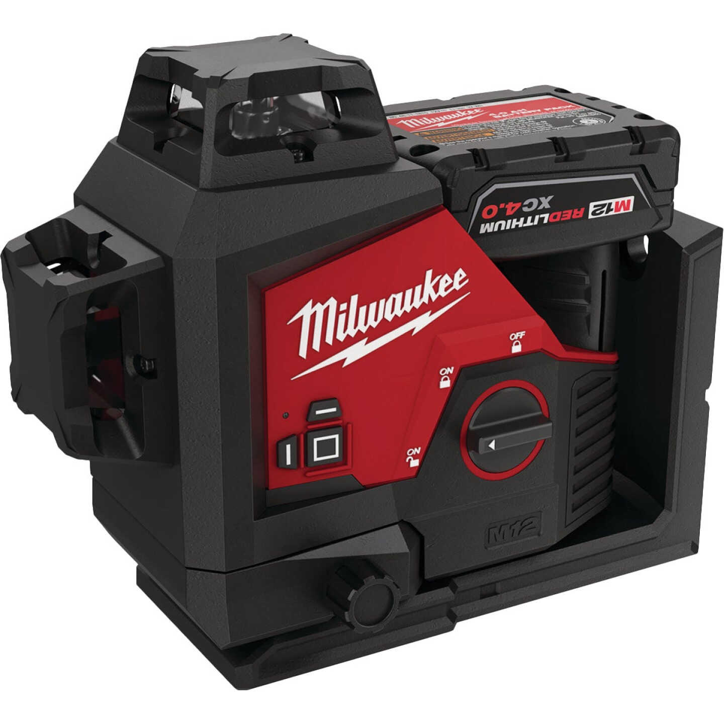 Milwaukee M12 Green 360-Degree 3-Plane Laser Kit Image 1