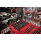 Milwaukee SHOCKWAVE Standard/Metric 3/8 In. Drive 6-Point Deep Impact Driver Set with PACKOUT Organizer (36-Piece) Image 2