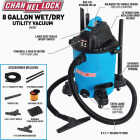 Channellock 8 Gal. 4.0-Peak HP Wet/Dry Vacuum Image 2