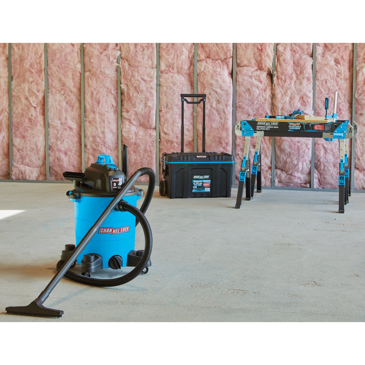 Channellock 8 Gal. 4.0-Peak HP Wet/Dry Vacuum Image 7