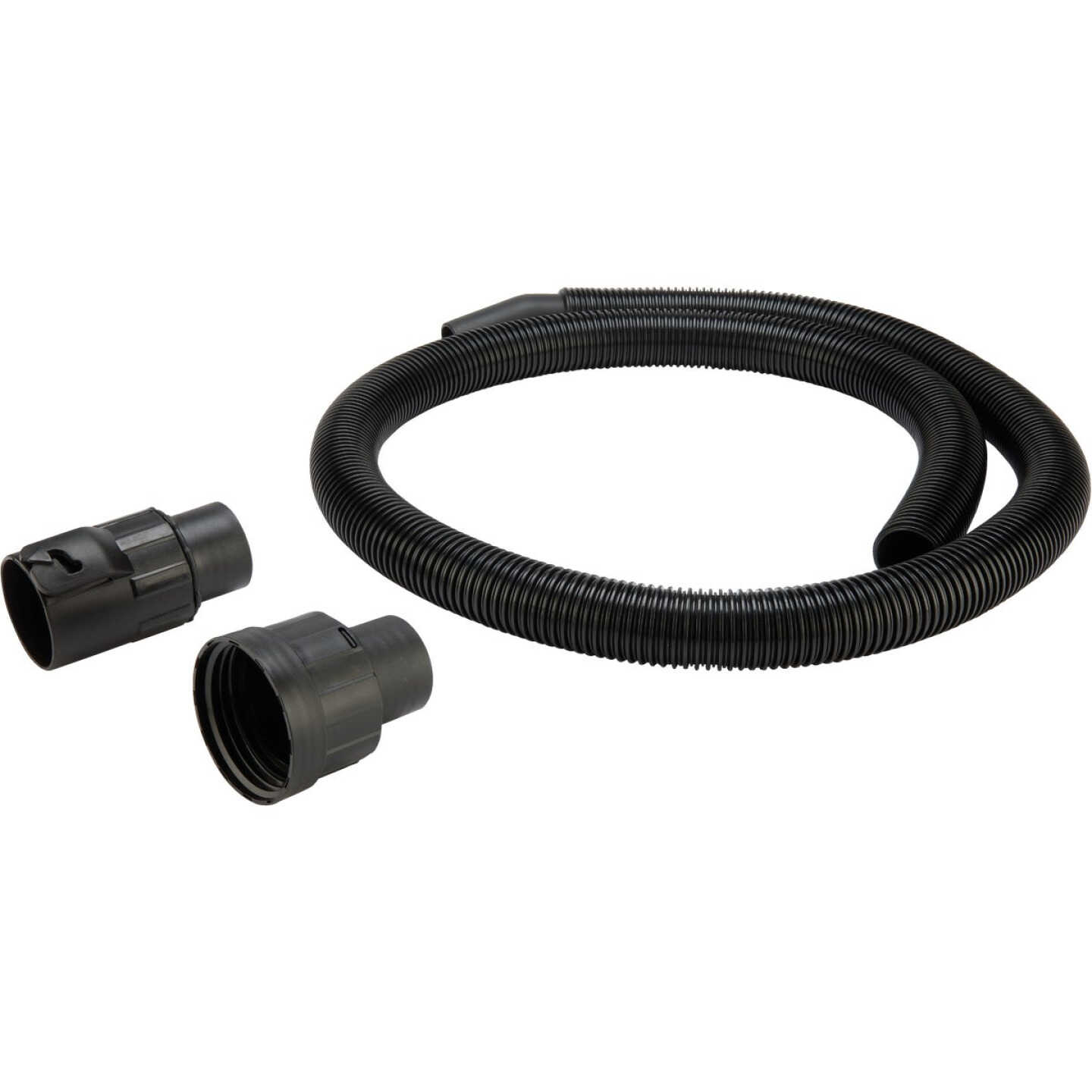 Channellock 1-1/4 In. Dia. x 6 Ft. L. Black Plastic Wet/Dry Vacuum Hose with Adapters Image 1