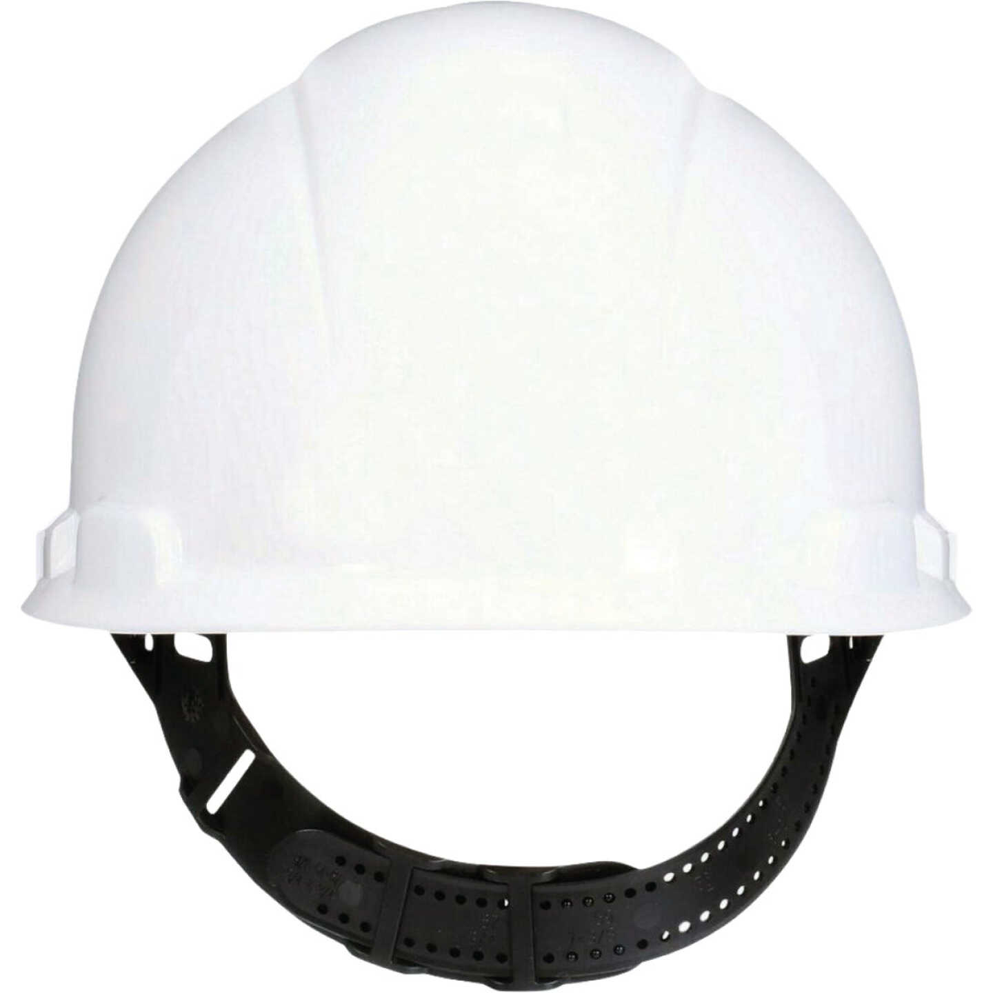 3M White Vented Hard Hat with Pin Lock Image 2