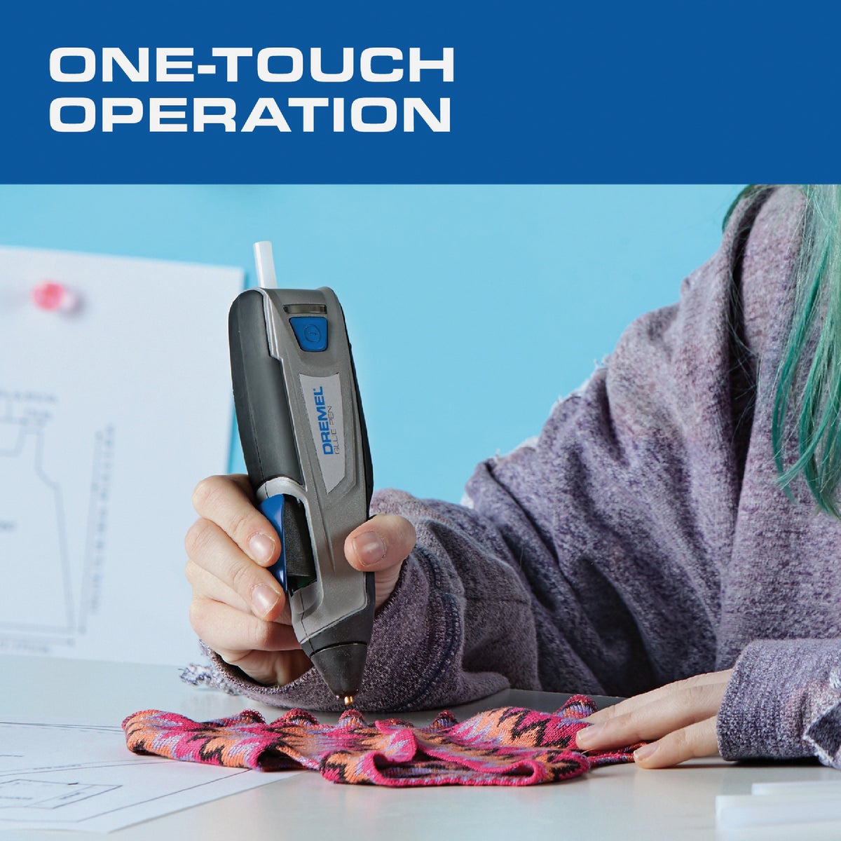 Dremel Home Solutions Standard Single-Temperature Glue Pen Image 2