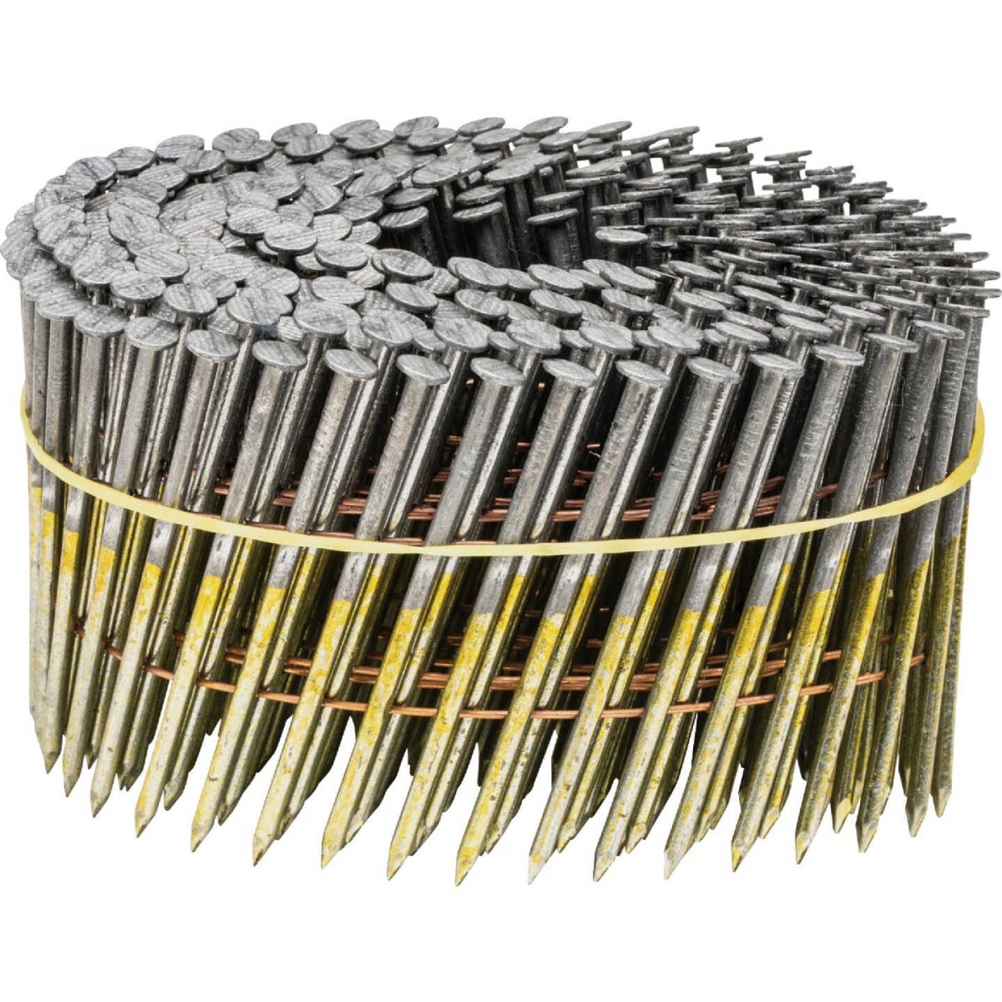 Pro-Fit 2-3/16 In. x 0.092 In. 15 Degree Wire Weld Hot-Dipped Galvanized Smooth Shank Coil Siding Nail (3000 Ct.) Image 1