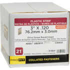 Pro-Fit 3 In. x 0.120 In. 21 Degree Plastic Strip Drive Screw Shank Round Head Hot Dipped Galvanized Framing Stick Nails (4000 Ct.) Image 2