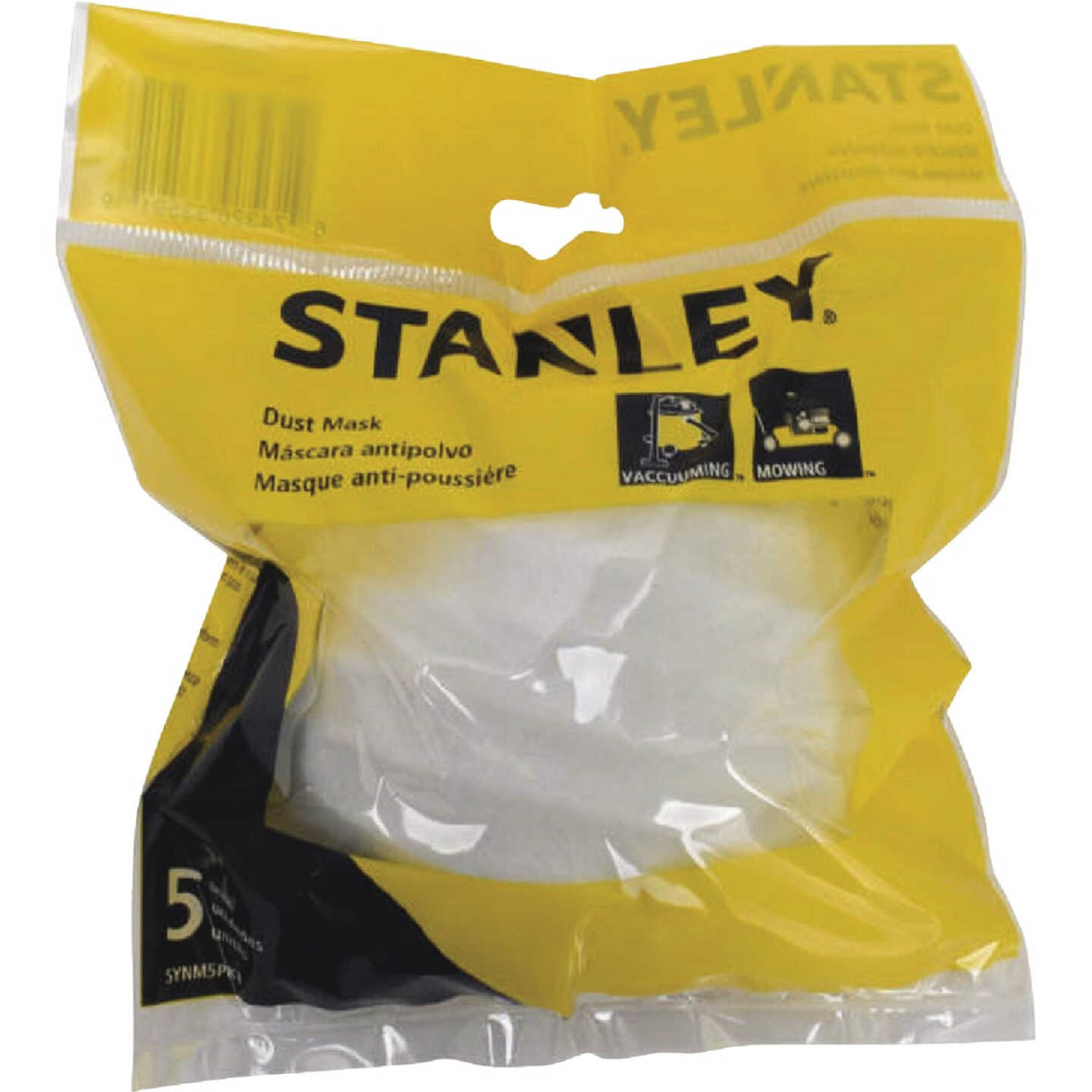 Stanley Nuisance Disposable Dust Mask (5-Pack) Image 1